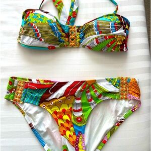 Trina Turk bikini 2 piece swimsuit size 8